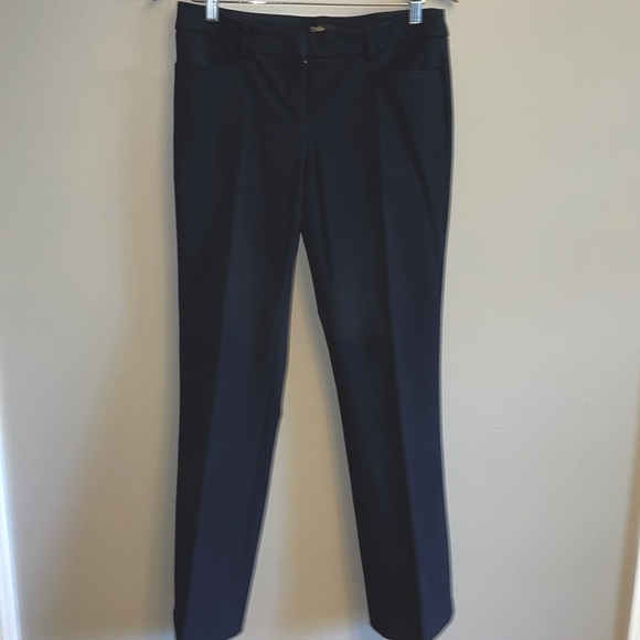 Dalia Pants - DALIA | Stretch Straight Leg Trousers - sz 6